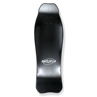 Hosoi Skateboard Deck Hammerhead Double Kick Black 10.25" x 31" Old School