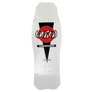 Hosoi Skateboard Complete OG Hammerhead White 10.5" x 31" Old School