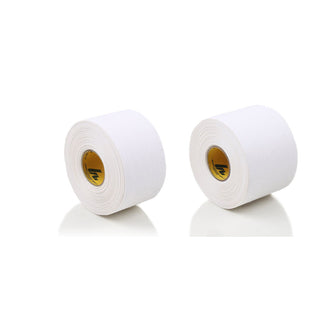 Howies Hockey Athletic Pro Grade Sports Tape - 2 Rolls - 1.5" + 2" - White