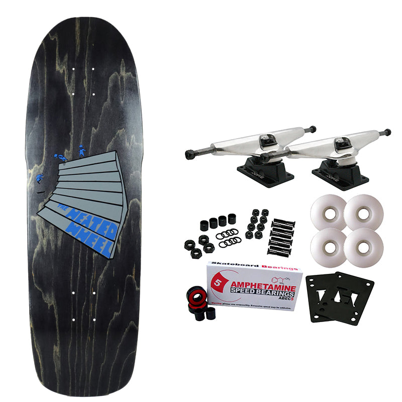 The Heated Wheel Skateboard Complete Slam Time 9.6
