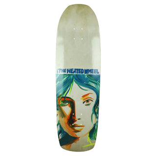 The Heated Wheel Skateboard Deck Jacklyn 9.5" x 32"