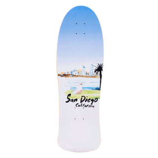 The Heated Wheel Skateboard Deck California Cruiser 9.5" x 29.625"