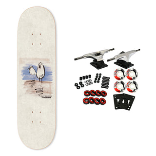 The Heated Wheel Skateboard Complete Eniz Fazliov Bellevue 8.25" x 31.875"