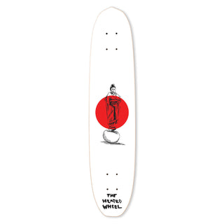 The Heated Wheel Skateboard Complete Kimono Polarizer Retro Cruiser