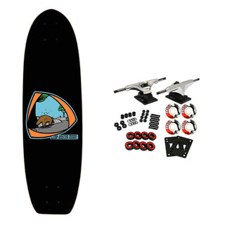 The Heated Wheel Skateboard Complete Bank Mauler 8.25" x 28"
