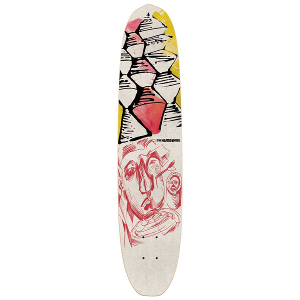 The Heated Wheel Skateboard Deck Polarizer Sorry Burt Retro