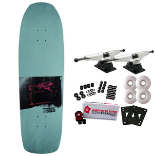 The Heated Wheel Skateboard Complete Bugs Be Gone Mint 9.5" x 32"