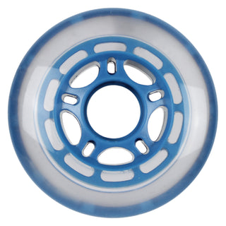 Player's Choice Roller Hockey Wheels - 5-Spoke Hub 80mm 78A Blue (4-Pack)