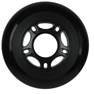 Player's Choice Roller Hockey Wheels - 5-Spoke Hub 72mm 82A Black (Single)