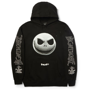 Huf X Nightmare Before Christmas Hoody Jack Skellington Black
