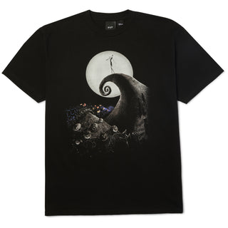 Huf X Nightmare Before Christmas Shirt Spiral Hill Black