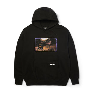 Huf X Nightmare Before Christmas Hoody Jack Town Meeting Black