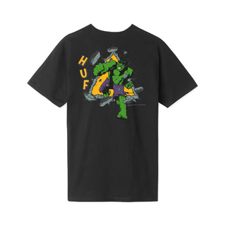 Huf X The Incredible Hulk Shirt Hulk Triple Triangle Black