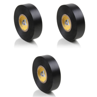 Howies Hockey Colored Shin Pad Tape 3-Pack 1" x 30yd Black