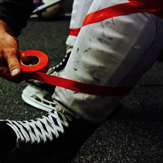 Howies Hockey Colored Shin Pad Tape 3-Pack 1" x 30yd Red