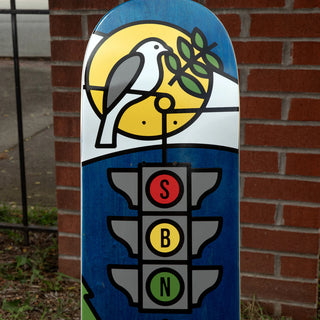 Habitat Skateboard Complete Baxter Neal Sunny Afternoon Blue 8.25" x 32.25"