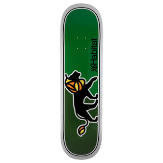 Habitat Skateboard Deck Lion Green 8.75" x 32.375"