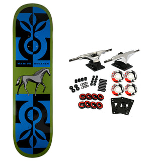 Habitat Skateboard Complete Syvanen Finnhorse Green 8.125" x 31.5"