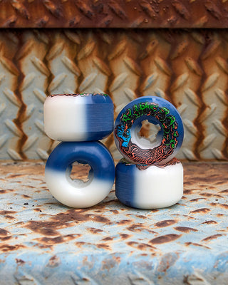 Slime Balls Wheels 53mm Hariballs 50-50 95A White/Blue