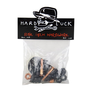 Hard Luck Skateboard Hardware Phillips Black/Copper 1"
