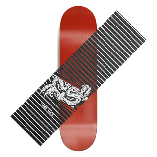 Hard Luck Skateboard Griptape Black/Clear 9" x 33"