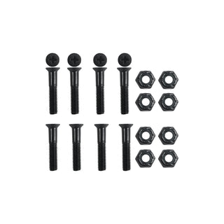 Independent 159 (8.75") Skateboard Trucks 58mm Black Wheels and Bearings Combo Package