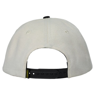 Krooked Skateboards Hat Skulls Off White/Black Snapback