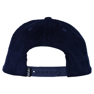 Real Skateboards Hat Deknobber Navy Snapback
