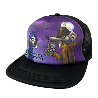Baker Skateboards Hat Katch1 Trucker Black