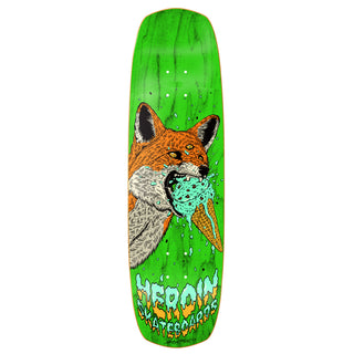 Heroin Skateboard Deck Hayate Fox Shovel Assorted 8.88" x 31.4"