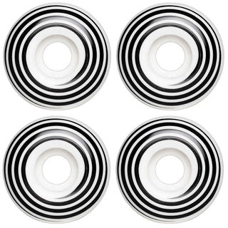Hazard Wheels 53mm Swirl CP+ Formula Radial 101A White/Black
