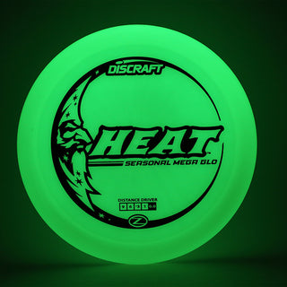 Discraft Disc Golf Seasonal Mega-Glo Heat Distance Driver 9/6/-3/1 Bronze 170g