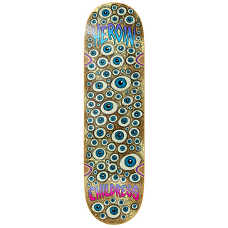 Heroin Skateboard Deck Chet Childress Eyes 8.75" x 32"