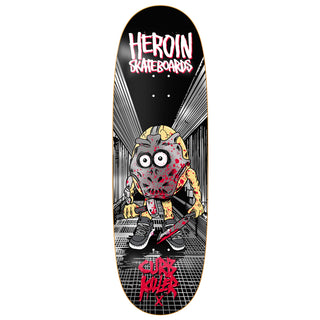 Heroin Skateboard Complete Curb Killer X Symmetrical 10" x 32.6"