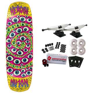 Heroin Skateboard Complete Nolan Houghton Spiralize 9.5" x 32"