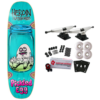 Heroin Skateboard Complete Pickled Egg 9.0" x 31.75"