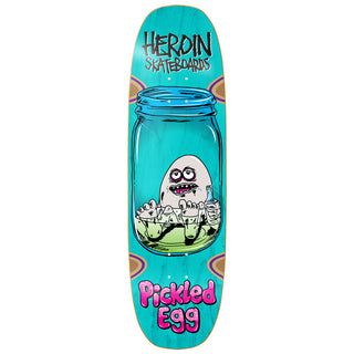 Heroin Skateboard Deck Pickled Egg 9.0" x 31.75"