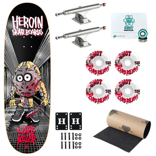 Heroin Premium Skateboard Complete Curb Killer X Symmetrical Ft. Ace/Snot/Quantum