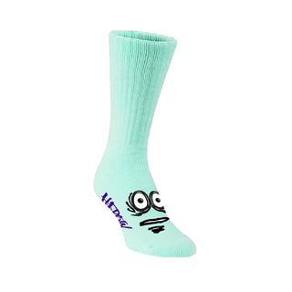 Heroin Skateboards Socks Big Egg Teal