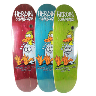Heroin Premium Skateboard Complete Ducky Guest Egg (Assorted) Independent/Ricta/Quantum