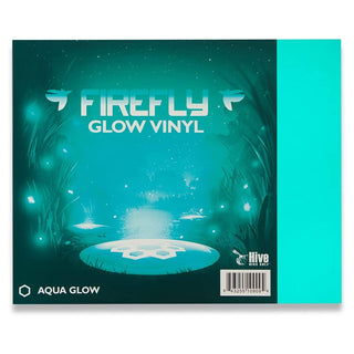 Hive Firefly Glow Vinyl Sticker Sheet - Aqua