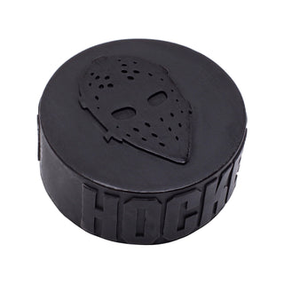 Hockey Wax Puck Black