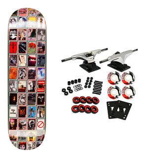 Hockey Skateboard Complete Playing Cards 8.5" x 31.91"