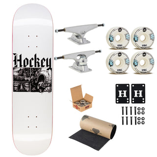 Hockey Premium Complete Skateboard Nik Stain Middle Earth 8.25" Ft. Krux/SML/Independent