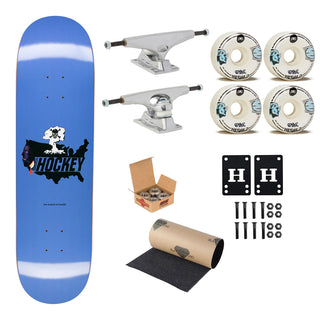 Hockey Premium Upgrade Skateboard Board of Health 8.38" Krux Trucks, SML Wheels, Independent Bearings