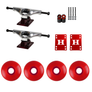 Core Hollow Truck and Wheel Package - 5.5 (8.25) / Red