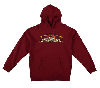 Anti Hero Skateboards Hoody Grimple Eagle Maroon