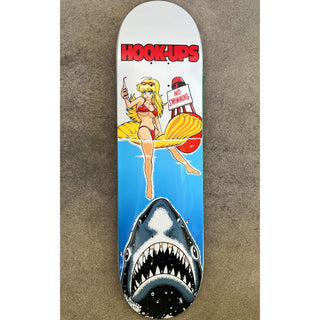 Hook Ups Skateboard Deck No Swimming 8.25"