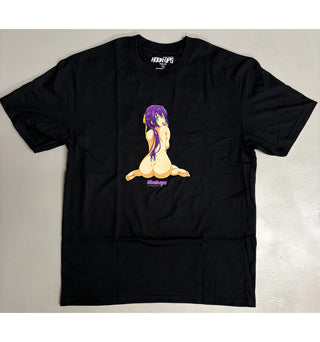 Hook Ups Skateboards Shirt Misaki Black