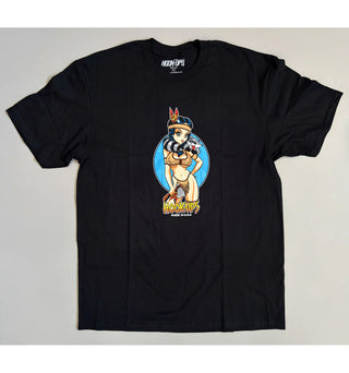 Hook Ups Skateboards Shirt Pocahook-ups Black